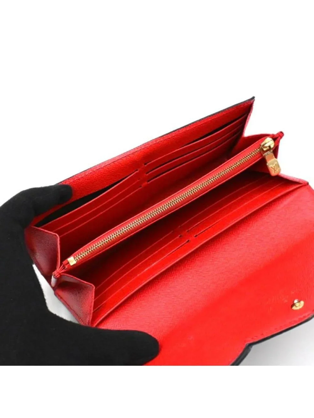 Louis Vuitton Monogram Lovely Bird Portefeuille Sarah Wallet